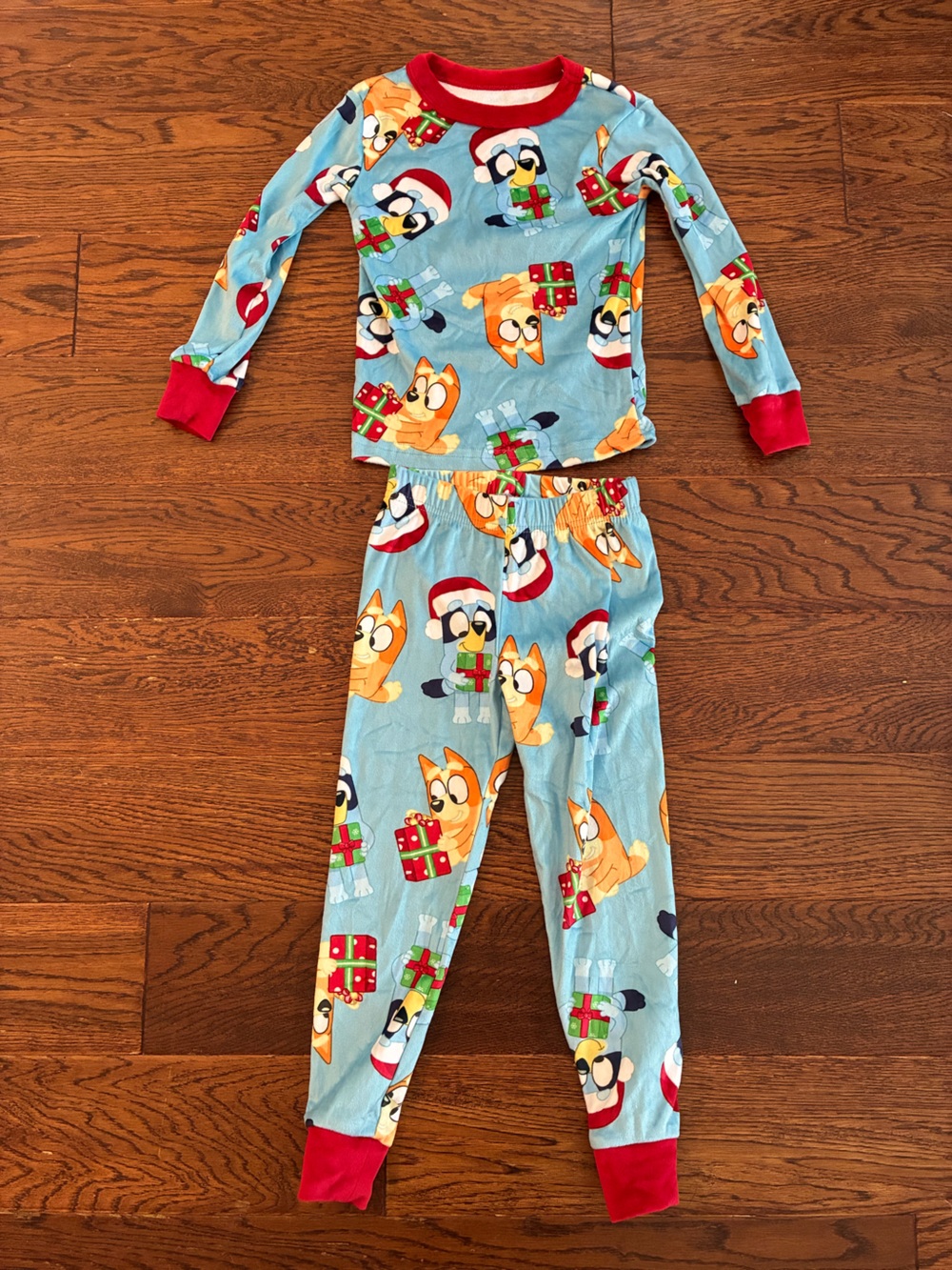 Bluey Holiday Kids Pajama Set